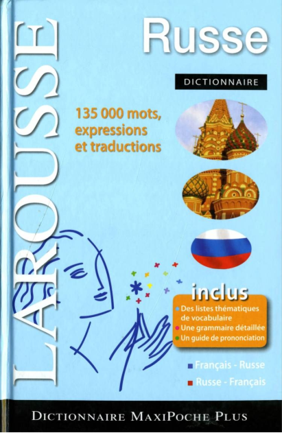 Dictionnaire français-russe et russe-français